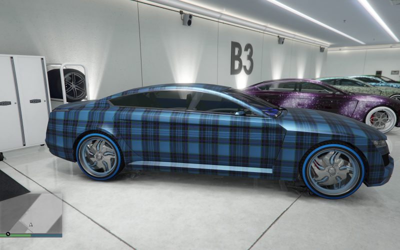 REVOLTER ECOSSAIS BLEU