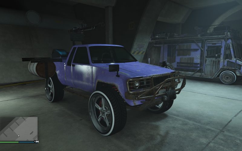 PICKUP ARMÉ AQUA