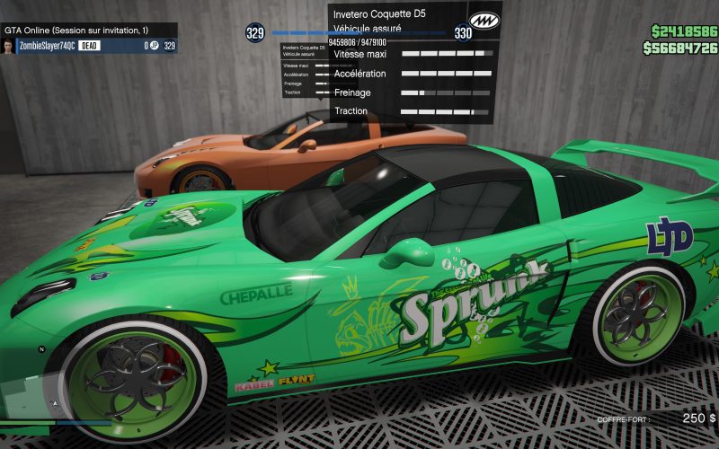 COQUETTE D5 SPRUNK