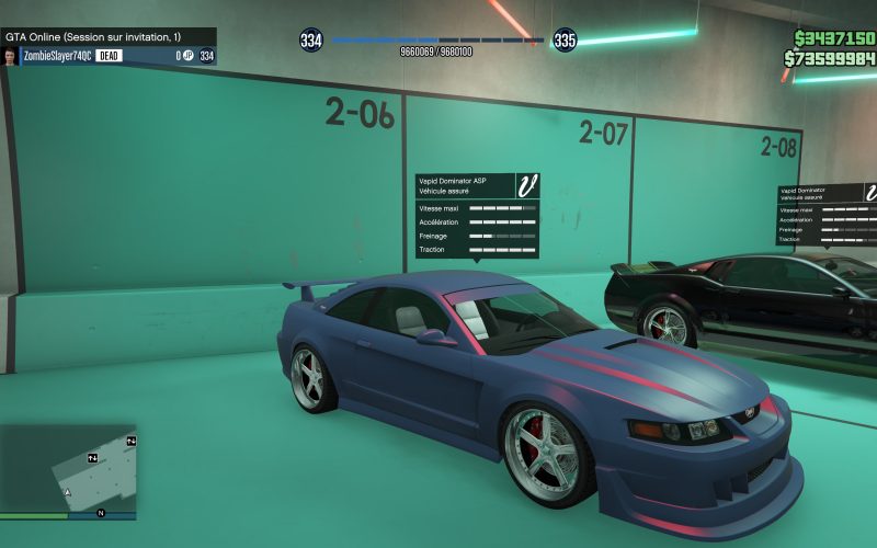 DOMINATOR ASP BLEUE