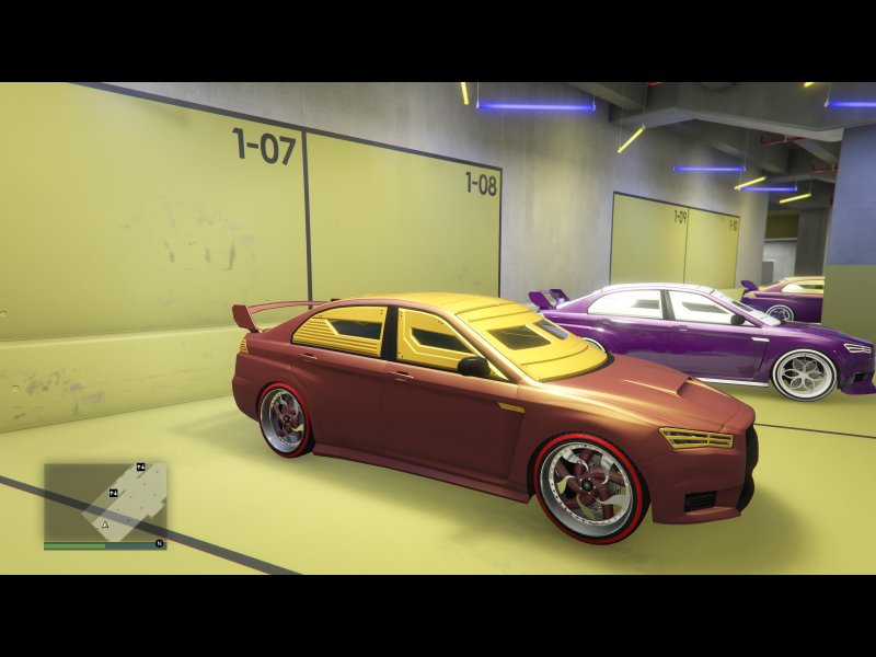 KURUMA BLINDÉE ROUGE JAUNE