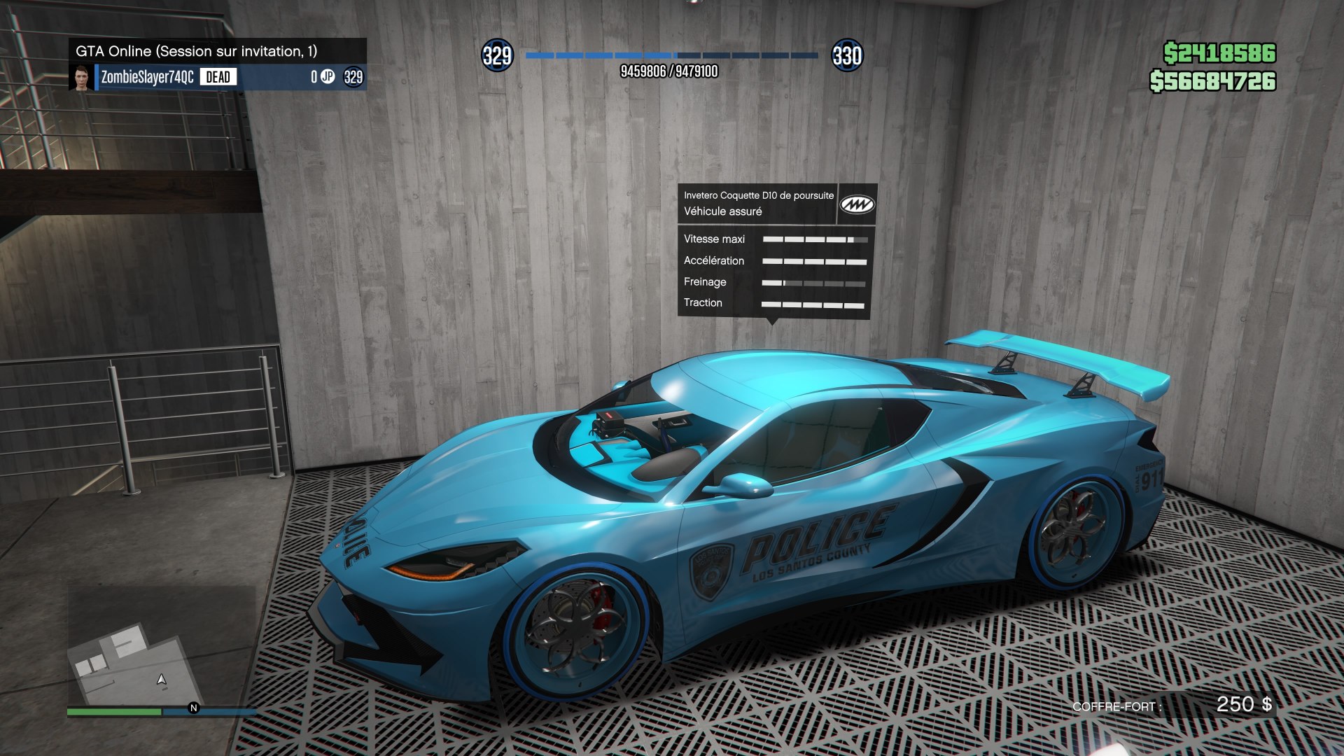 COQUETTE D10 DE POURSUITE