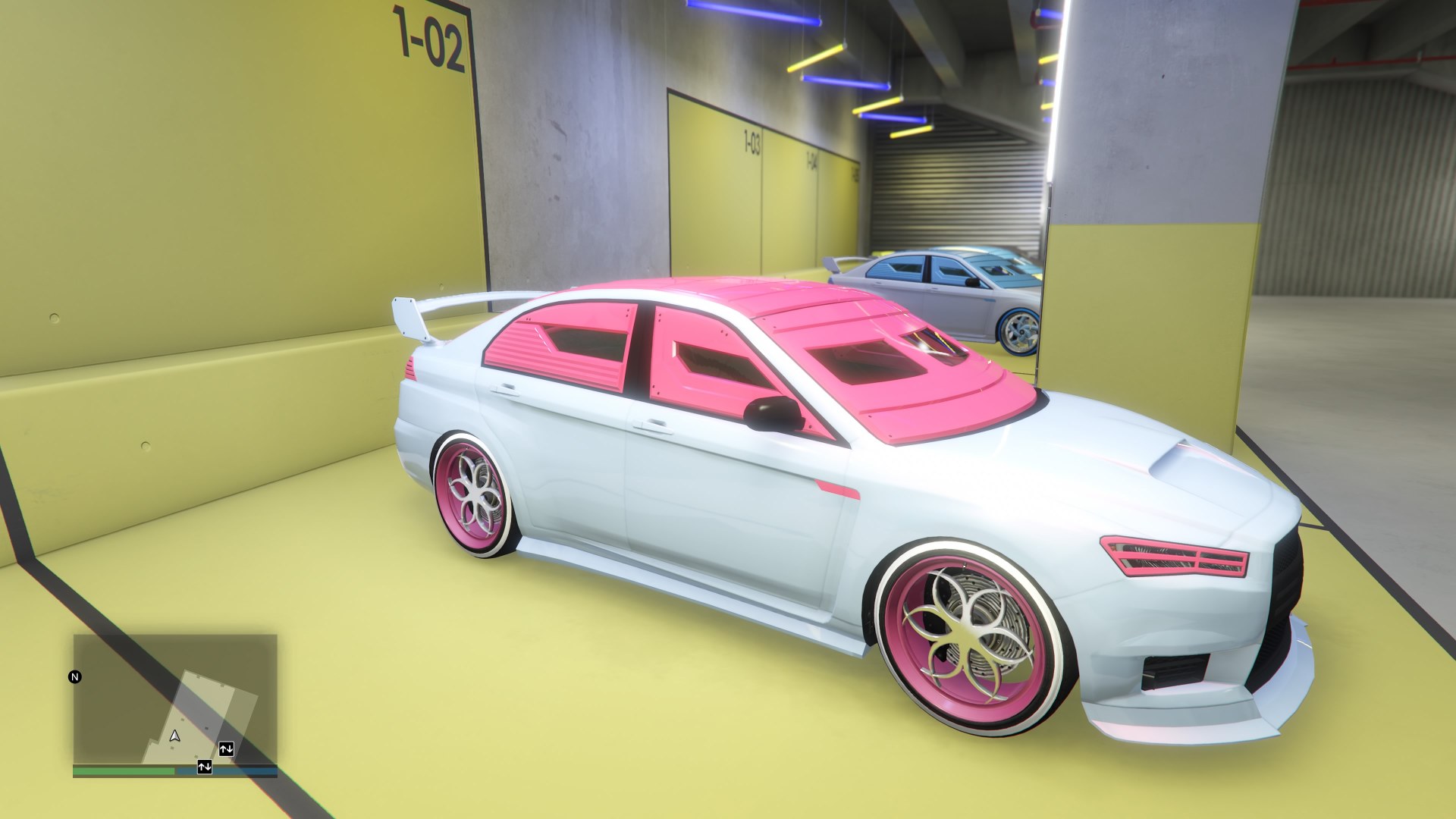 KURUMA BLINDÉE BLANCHE ROSE