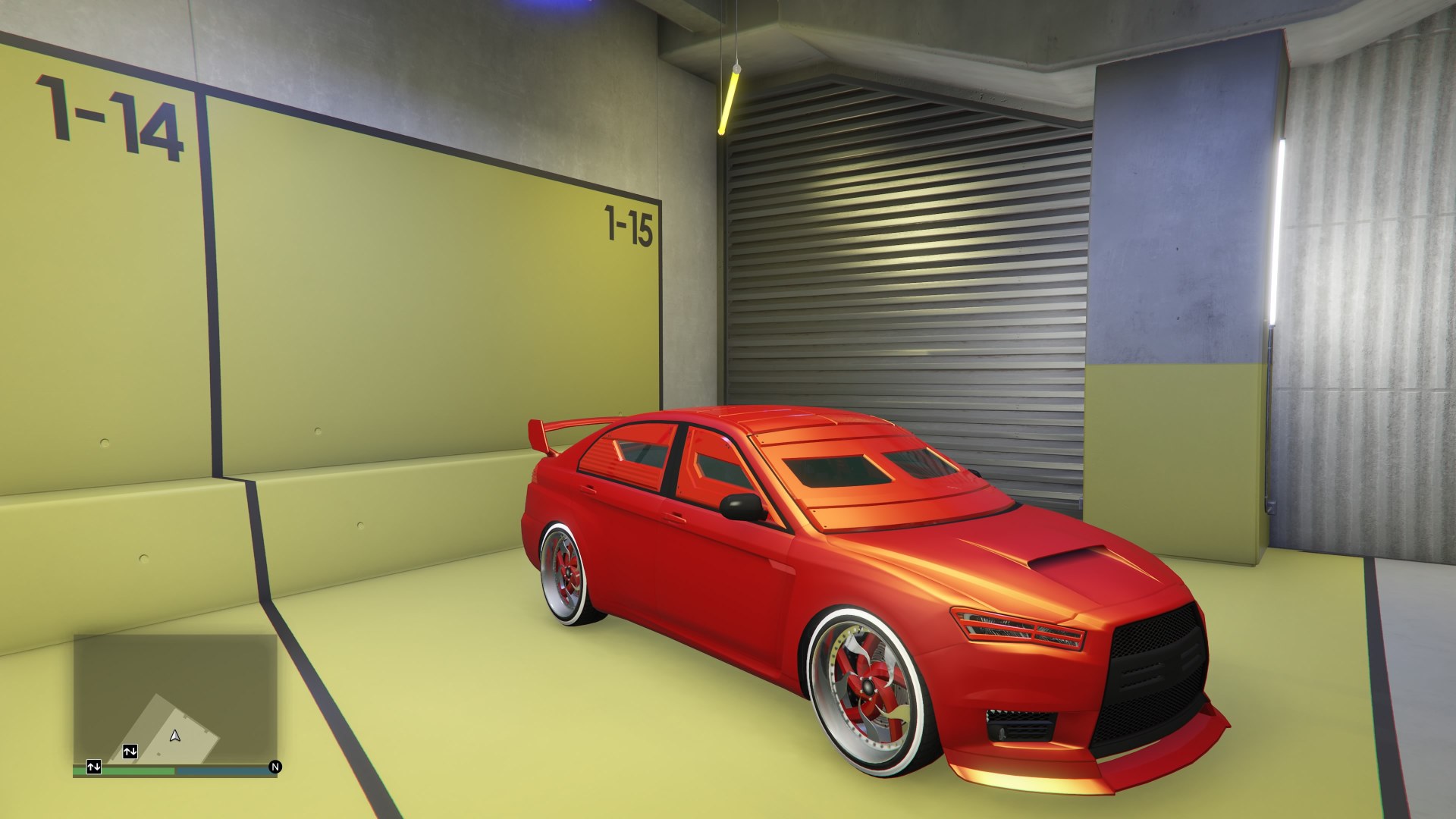 KURUMA BLINDÉE ROUGE