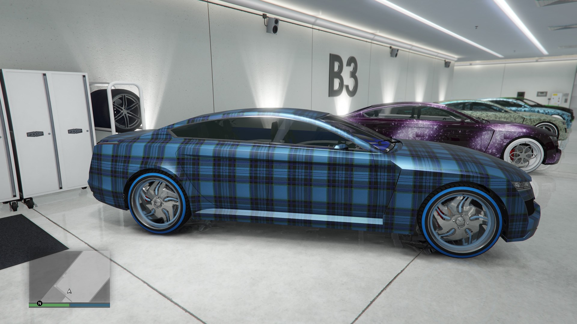 REVOLTER ECOSSAIS BLEU