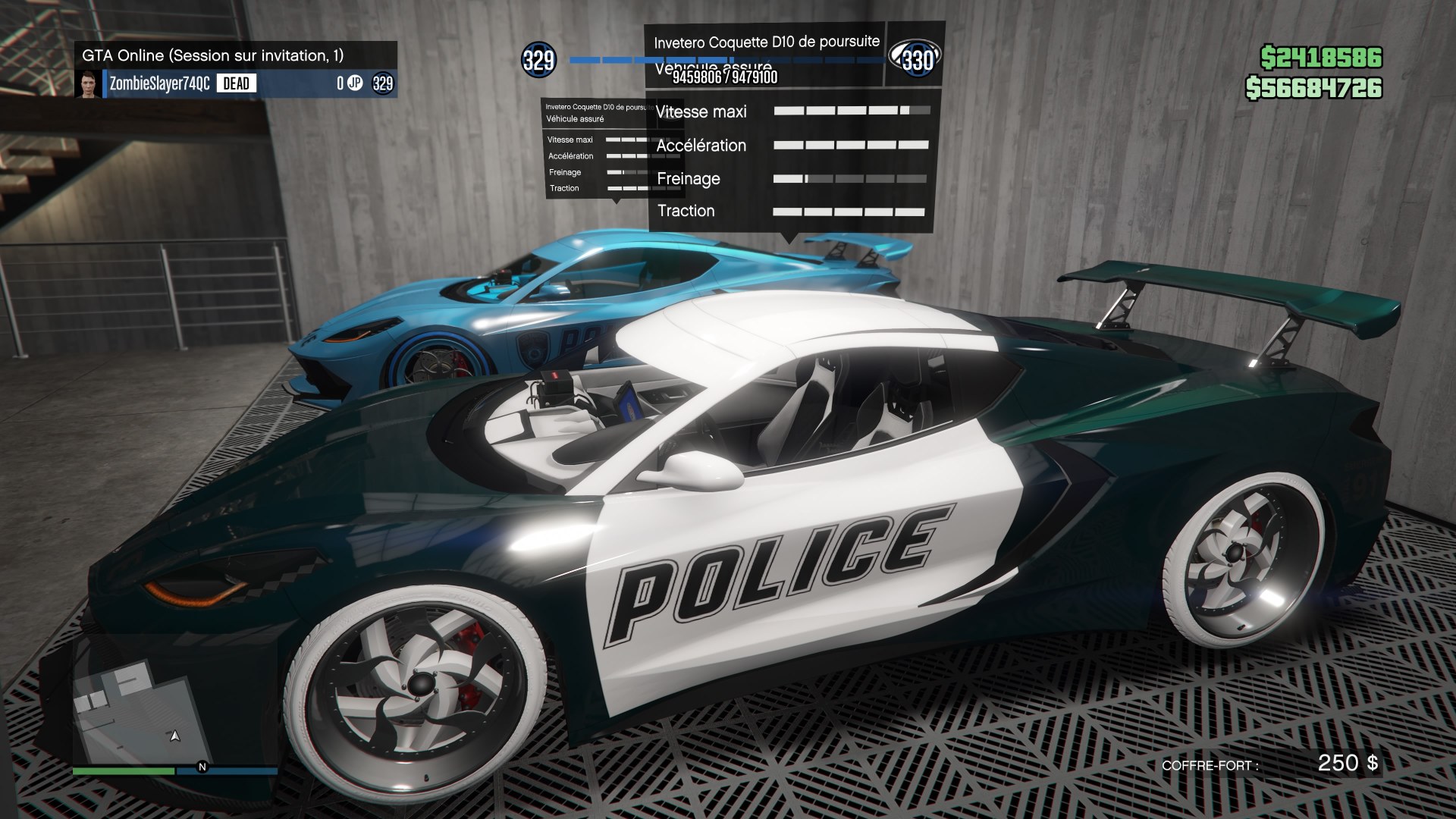 COQUETTE D10 DE POURSUITE