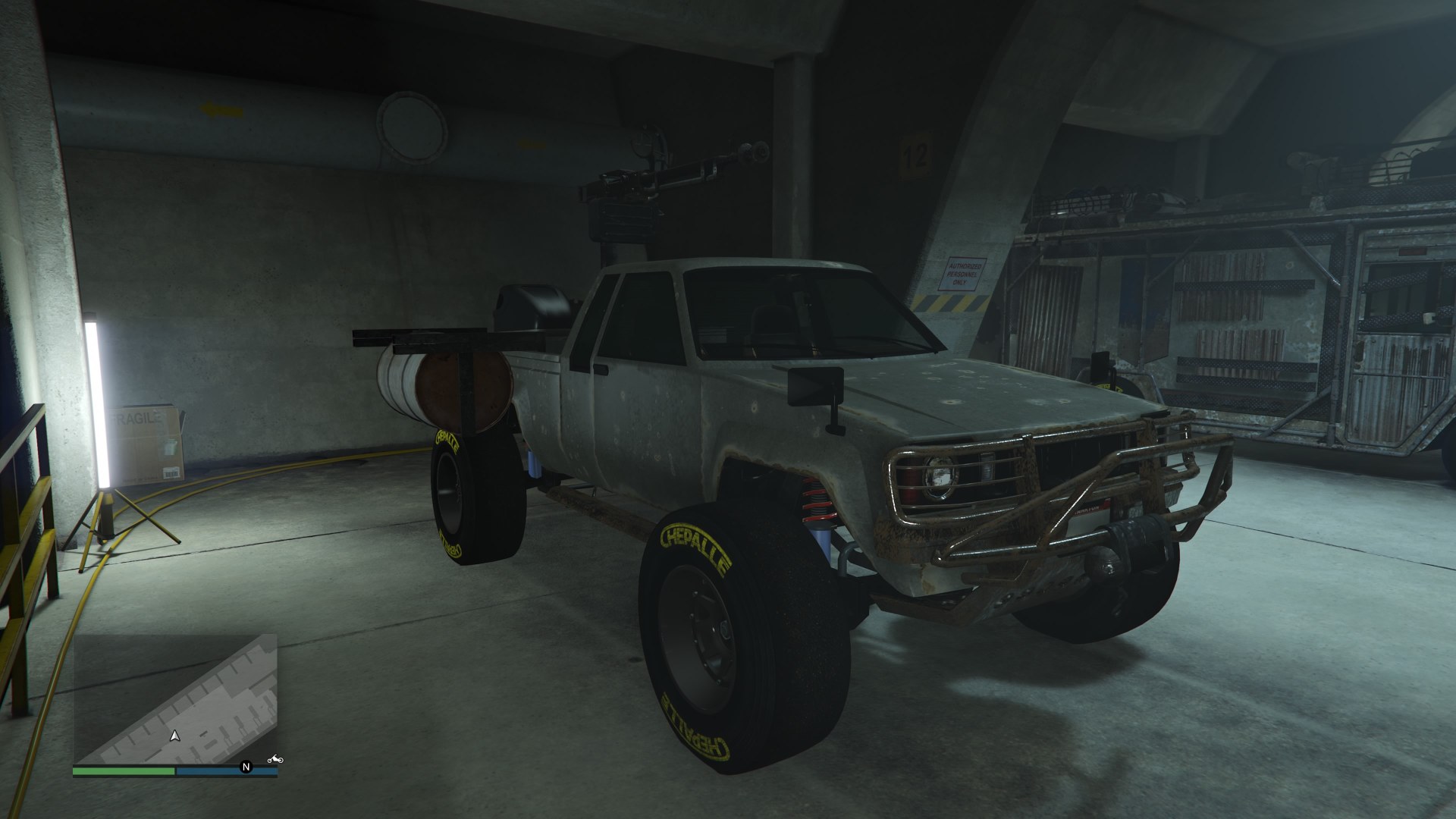 PICKUP ARMÉ AQUA