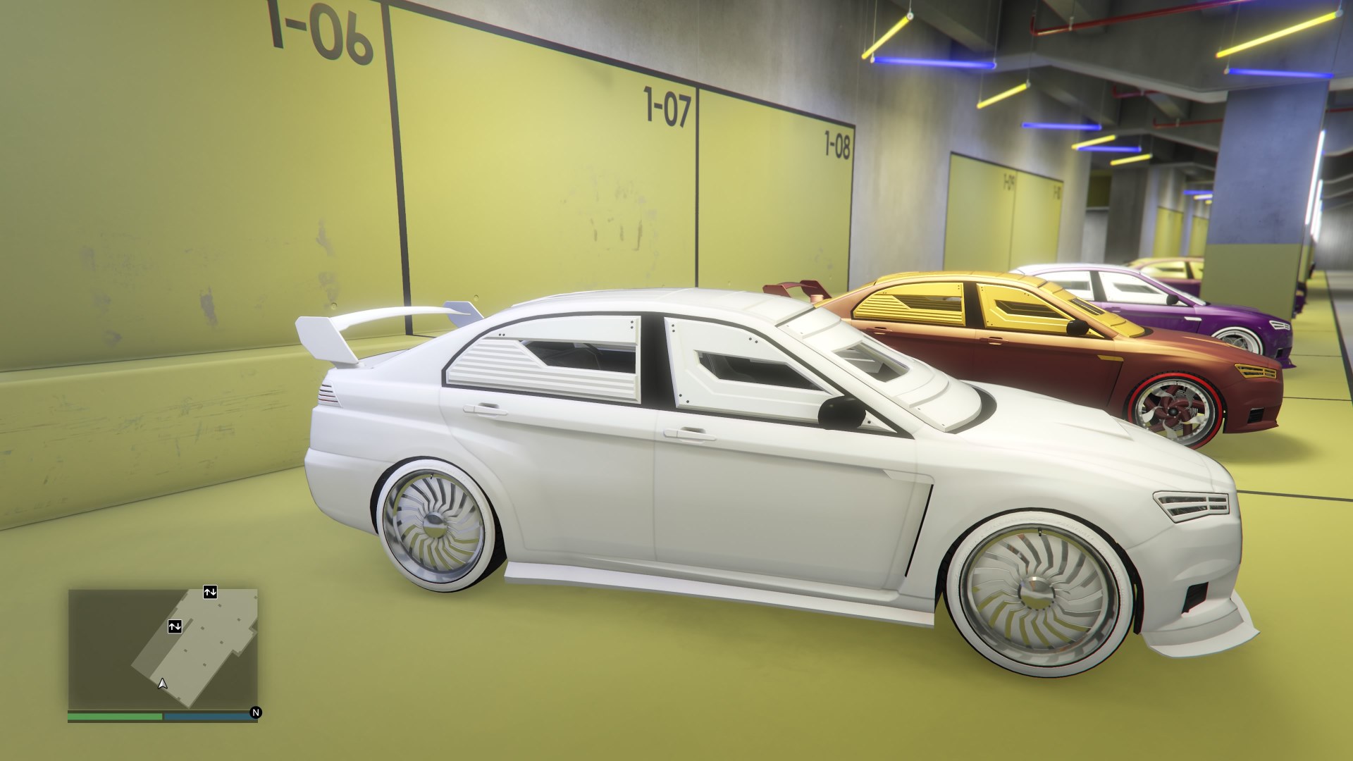 KURUMA BLINDÉE BLANCHE BLANCHE