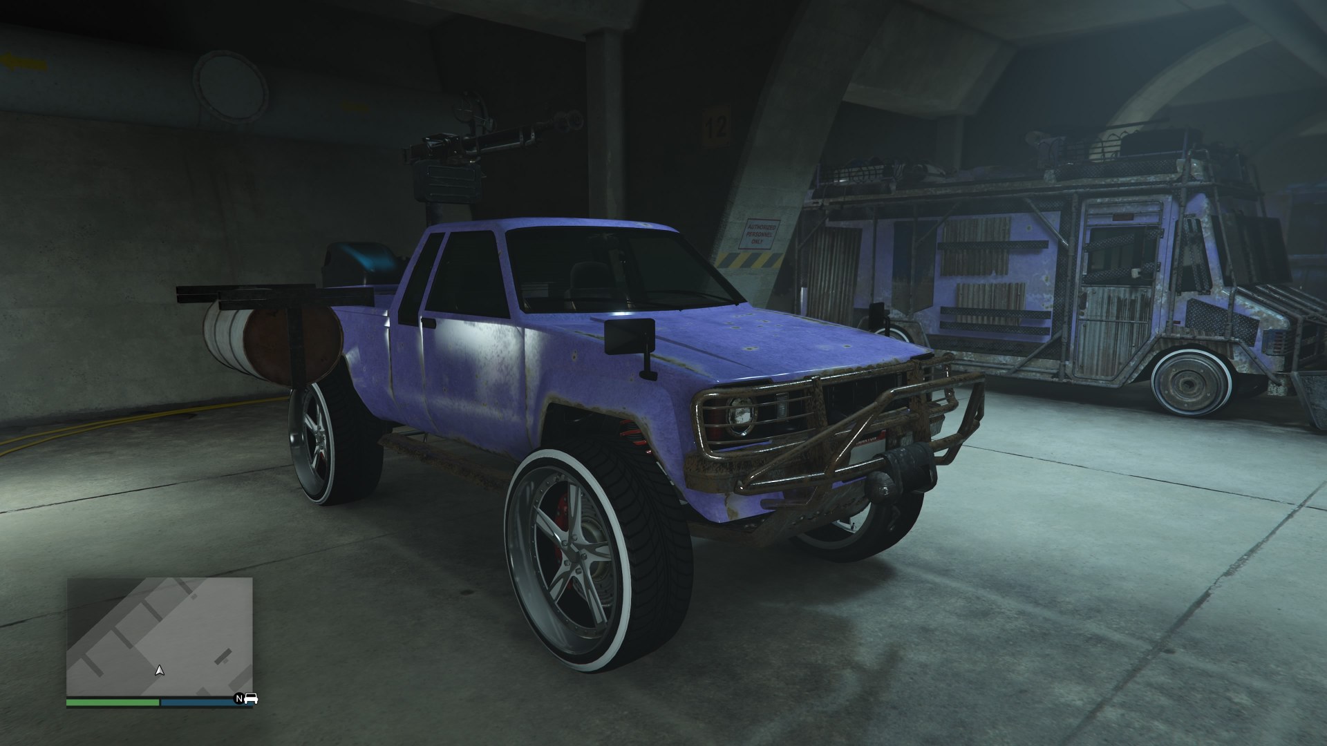 PICKUP ARMÉ AQUA