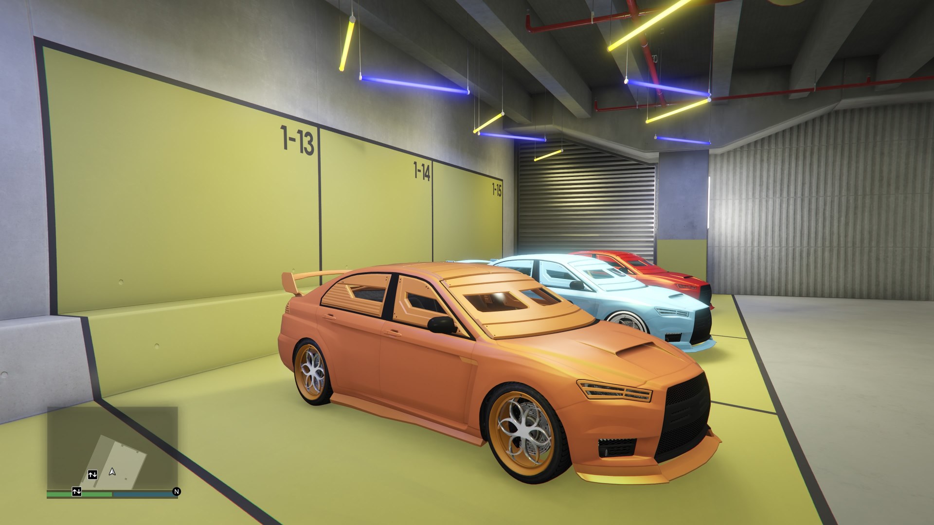 KURUMA BLINDÉE ORANGE