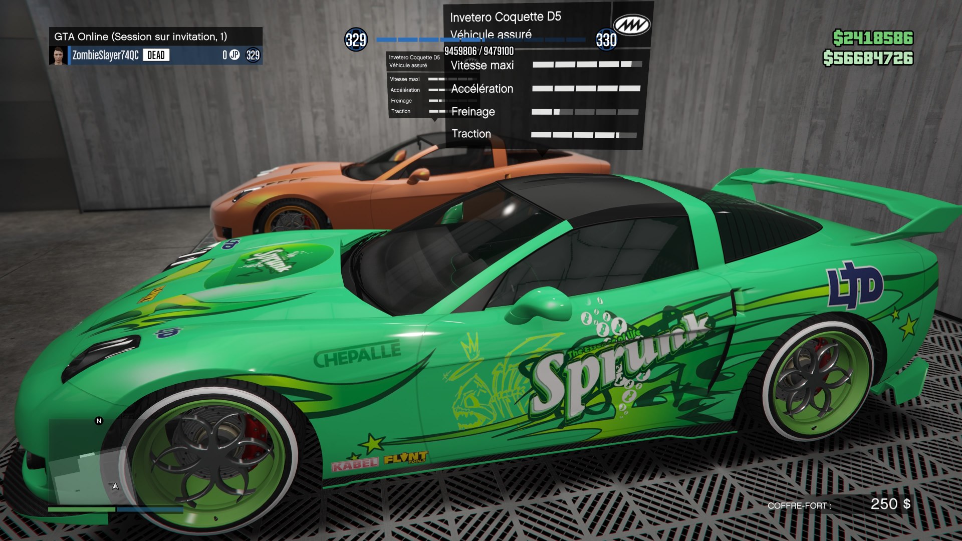 COQUETTE D5 SPRUNK