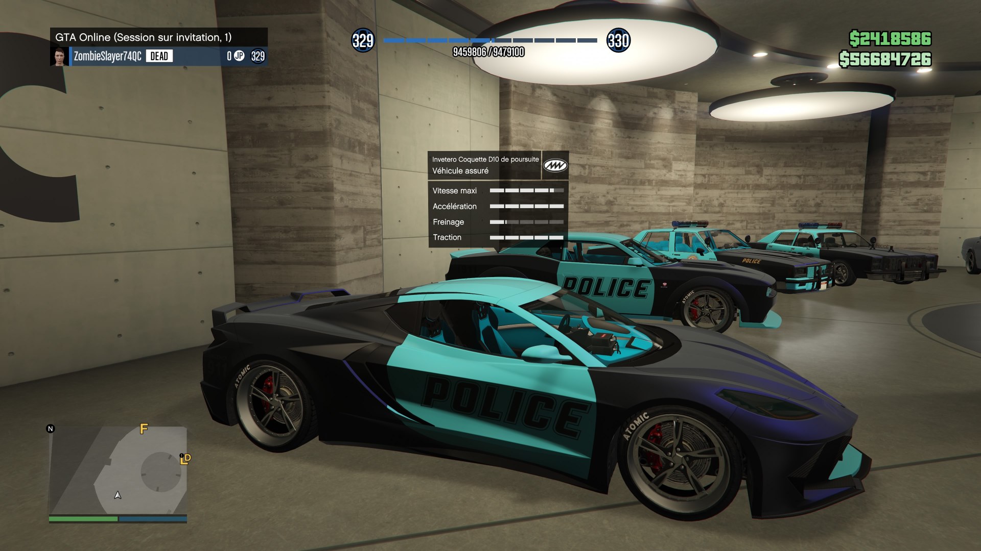 COQUETTE D10 DE POURSUITE